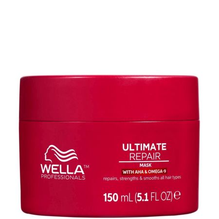 Wella Professionals Ultimate Repair Mask Mascarilla nutritiva ligera y cremosa ofrece suavidad eliminando impurezas para todo tipo de cabello 150 ml