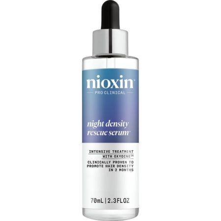 Nioxin Night Density Rescue Serum Tratamiento capilar nocturno aumenta el grosor en solo 2 meses para cabello más denso 70 ml