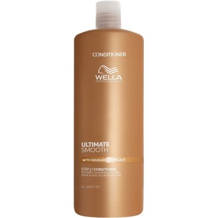 Wella Professionals Ultimate Smooth Conditioner Step 2 Acondicionador nutritivo y suavizante para cabello encrespado 1000 ml