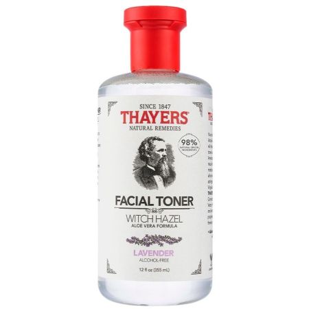 Thayers Facial Toner Lavender Tónico facial suave sin alcohol con aloe vera 355 ml