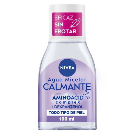 Nivea Aminoacid Complex +Dexpantenol Agua Micelar Calmante Agua micelar todo en uno desmaquillante para todo tipo de piel 100 ml