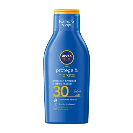 Nivea Sun Protege & Hidrata Spf 30 Leche solar corporal resistente al agua de rápida absorción hidratante 48 horas