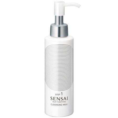 Sensai Silky Purifying Cleansing Milk Step 1 Leche limpiadora desmaquillante proporcionando un tacto sedoso 150 ml