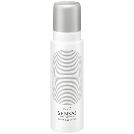 Sensai Silky Purifying Clear Gel Wash Step 2 Jabón facial sin espuma purificante limpia y elimina en profundidad aspecto liso y uniforme 145 ml