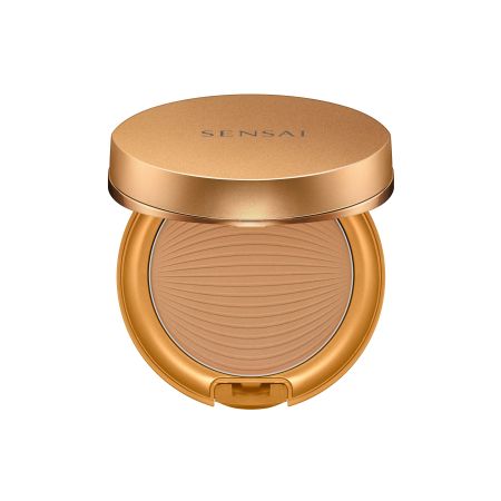 Sensai Silky Bronze Natural Veil Compact Spf 20 Base de maquillaje en polvo con protección solar y tratamiento antienvejecimiento