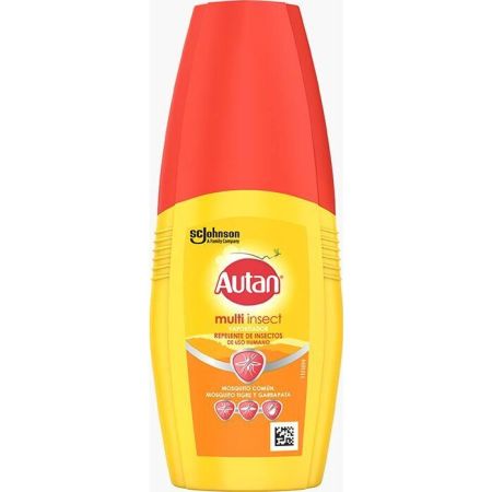 Autan Multi Insect Repelente De Insectos Vaporizador Repelente de insectos con triple acción para evitar picaduras 100 ml