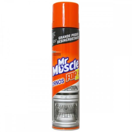 Mr Muscle Forza Limpiador De Hornos Limpiador de hornos disuelve y levanta la grasa y suciedad más incrustada sin frotar ni rascar 300 ml