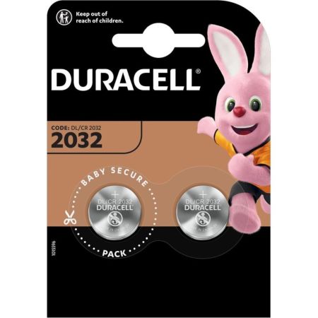 Duracell Pilas Botón De Litio Pilas de botón de litio 3v cr2032 / dl2032 2 ud