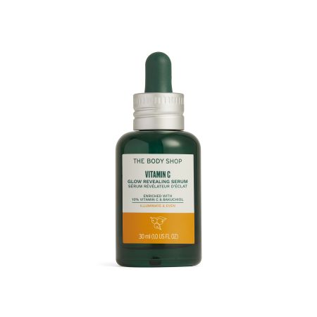 The Body Shop Vitamin C Glow Revealing Serum Sérum facial aporta luminosidad a la piel con vitamina c y bakuchiol 30 ml