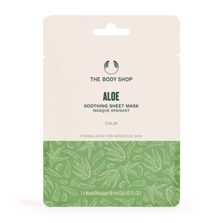 The Body Shop Aloe Shoothing Sheet Mask Mascarilla facial calmante de aloe vera 18 ml