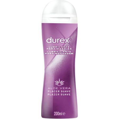 Durex Aloe Vera Placer Suave Lubricante Para Masajes Lubricante íntimo disfruta de forma divertida mejorando la sequedad y las molestias 200 ml