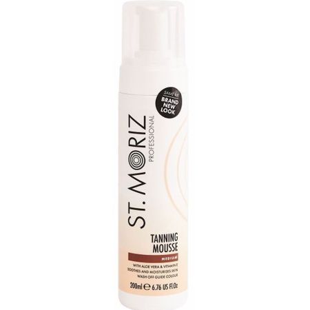 St.Moriz Tanning Mousse Medium Autobronceador piel hidratada con un acabado luminoso 200ml