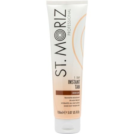 St.Moriz Professional Instant Tan Loción autobronceadora a prueba de manchas acabado dorado impecable 150 ml