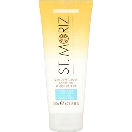 St.Moriz Golden Glow Tanning Moisturiser Crema hidratante autobronceadora prolonga el bronceado y aporta un brillo natural y sútil 200 ml