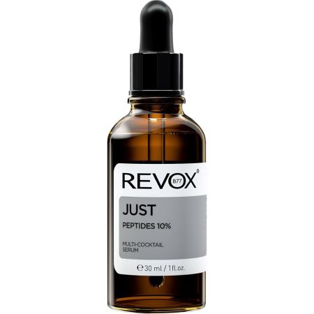 Revox Just Peptides 10% Multi-Cocktail Serum Sérum actúa sobre las arrugas la pérdida de firmeza y elasticidad 30 ml