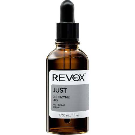 Revox Just Coenzyme Q10 Anti-Aging Serum Sérum antioxidante y antiedad mejora la elasticidad para rostro y cuello 30 ml