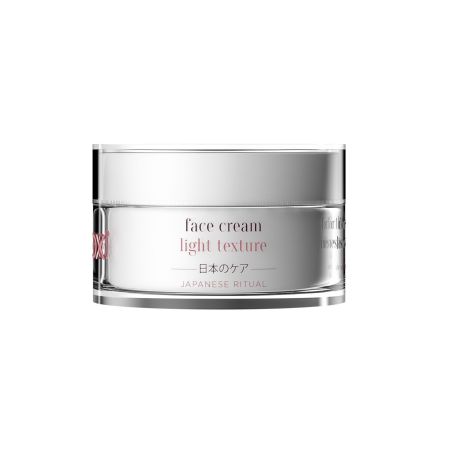 Revox Japanese Ritual Face Cream Light Texture Crema alisa e hidrata inmediatamente con ácido hialurónico y leche de arroz 50 ml