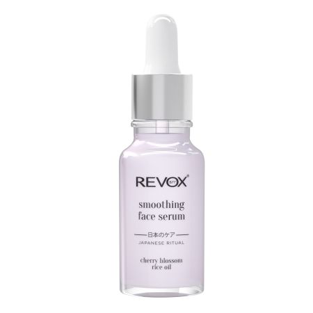 Revox Japanese Ritual Smoothing Face Serum Sérum alisa y levanta instantáneamente la piel del rostro con flor de cerezo 20 ml