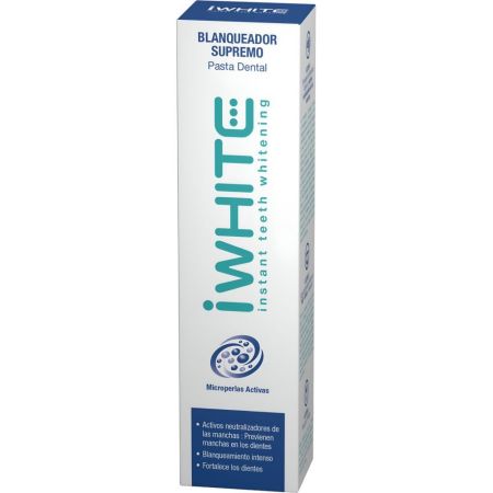 Iwhite Blanqueador Supremo Pasta Dental Pasta de dientes blanquea intensamente previene manchas y fortalece 75 ml