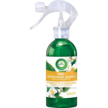 Air Wick Ambientador Pistola 24/7 Active Fresh Jazmín Ambientador para hogar neutralizador olor pistola 236 ml