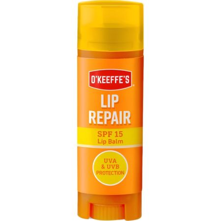 O’keeffe’s Lip Repair Lip Balm Spf 15 Bálsamo reparador alivia e hidrata labios muy secos y agrietados durante 24 horas