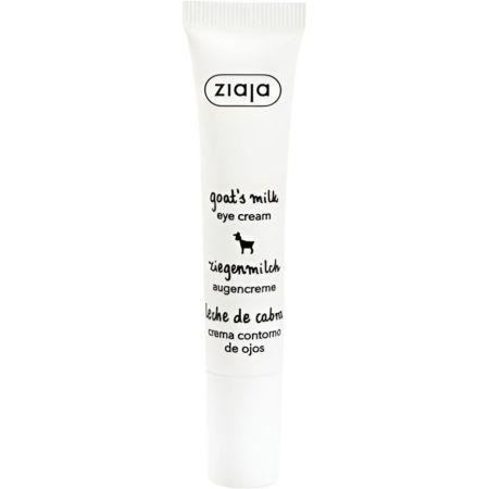 Ziaja Leche De Cabra Crema Contorno De Ojos Contorno de ojos alisa arrugas calma y fortalece piel lisa elástica y nutrida 15 ml