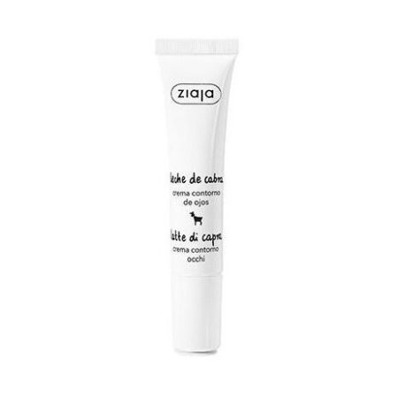 Ziaja Leche De Cabra Crema Contorno De Ojos Contorno de ojos alisa arrugas calma y fortalece piel lisa elástica y nutrida 15 ml