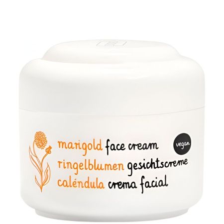 Ziaja Caléndula Crema Facial Calmante Crema facial vegana hidratante y calmante suaviza nutre y reafirma 50 ml