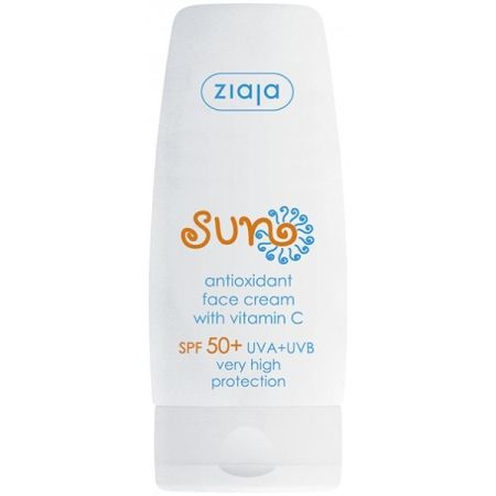 Ziaja Sun Antioxidant Face Cream With Vitamin C Spf 50+ Protector solar facial antioxidante con vitamina c 50 ml