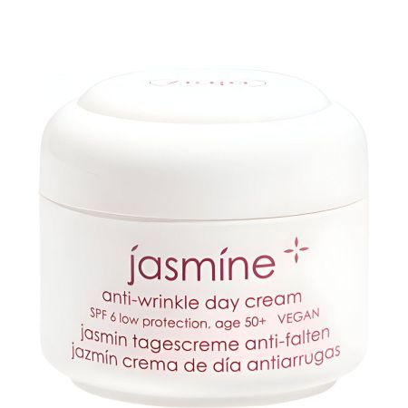 Ziaja Jazmín Crema De Día Antiarrugas Spf 6 Crema de día vegana suaviza arrugas redensifica y mejora la hidratación 50 ml