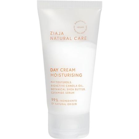 Ziaja Natural Care Crema Facial De Día Hidratante Crema de día vegana protege regenera suaviza alivia y alisa el rostro 50 ml