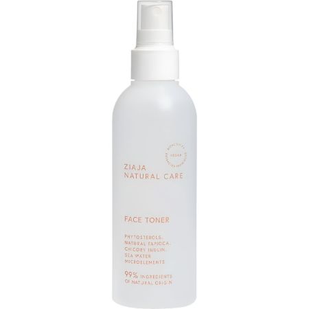 Ziaja Natural Care Tónico Facial Tónico vegano limpia suavemente y calma la piel 200 ml