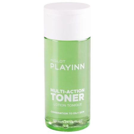 Inglot Playinn Multi-Action Toner Lotion Tonique Piel Mixta/Grasa Tónico hidratante y calmante absorbe el exceso de sebo y matiza la piel 155 ml