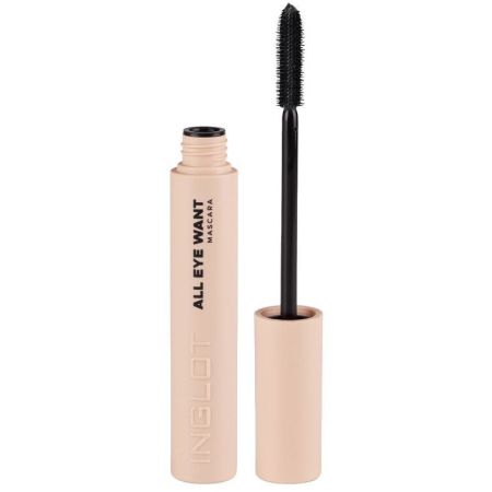 Inglot All Eye Want Mascara Máscara de pestañas separa y alarga perfectamente las pestañas