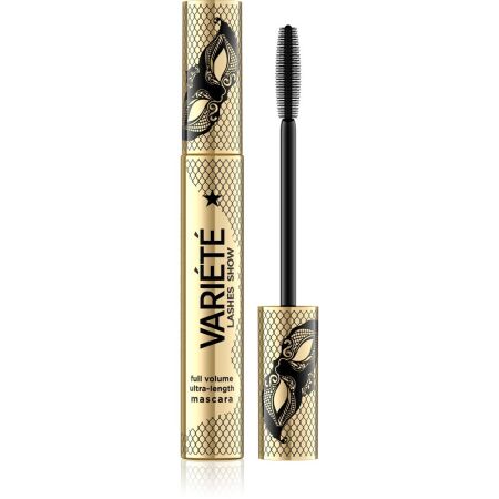 Eveline Cosmetics Variété Lashes Show Full Volume Ultra-Length Mascara Máscara de pestañas aporta volumen completo y alargamiento espectacular de una sola aplicación