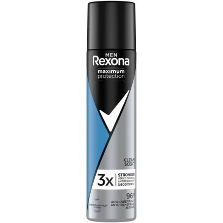 Rexona Men Maximum Protection Clear Scent Desodorante Spray Desodorante antitranspirante de máxima protección 96 horas 100 ml