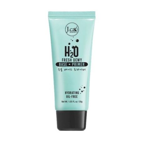 J.Cat H2o Fresh Dewy Base Primer Hydrating Prebase de maquillaje antiedad e hidratante aplicación suave y uniforme