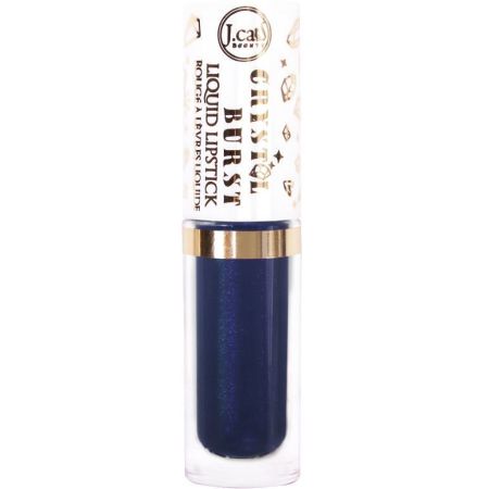 J.Cat Crystal Burst Liquid Lipstick Brillo de labios con fórmula innovadora y cobertura total ofrece acabado metálico de duración inigualable