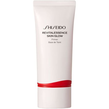 Shiseido Revitalessence Skin Glow Primer Prebase de maquillaje mejora la luminosidad y suavidad de la piel