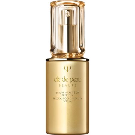 Clé De Peau Beauté Precious Gold Vitality Serum Sérum facial antienvejecimiento global revitaliza y energiza reduciendo arrugas para aspecto más terso y juvenil 40 ml