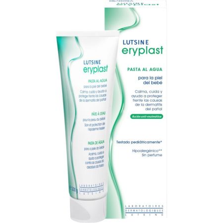 Eryplast Lutsine E45 Pasta Al Agua Pasta para prevención y tratamiento de la dermatitis del pañal ofrece alivio de escoceduras e irritaciones leves de la piel