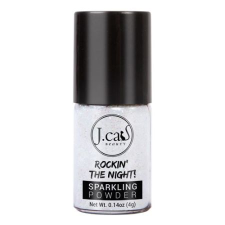 J.Cat Rocking' The Night Sparkling Powder Purpurina facial corporal y facial para intensificar cualquier look