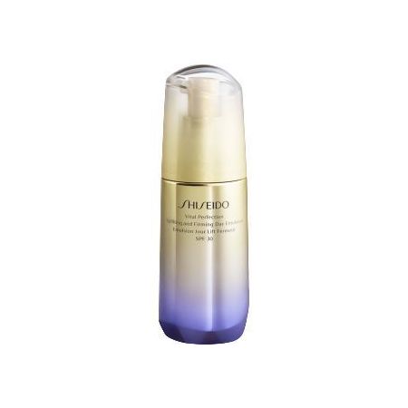 Shiseido Vital Perfection Uplifting And Firming Day Emulsion Spf 30 Emulsión de día y noche antiedad regenera para efecto lifting y piel más tersa y firme 50 ml