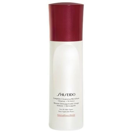 Shiseido Complete Cleansing Microfoam Limpiador facial completo en espuma con ingredientes muy hidratantes 180 ml