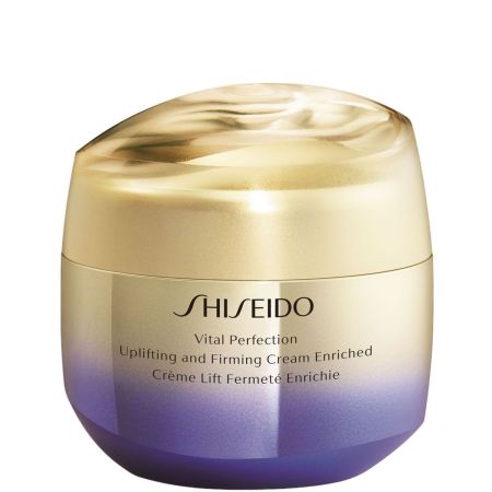 Shiseido Vital Perfection Uplifting And Firming Cream Enriched Crema enriquecida antienvejecimiento de día y de noche