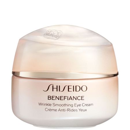 Shiseido Benefiance Wrinkle Smoothing Eye Cream Contorno de ojos antiedad hidrata y corrige para brillo de aspecto juvenil 48 horas 15 ml