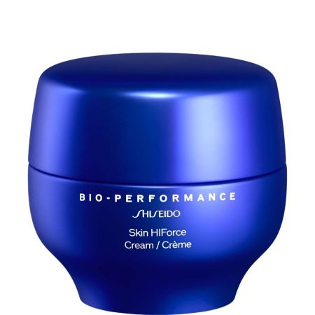 Shiseido Bio-Performance Skin Hiforce Cream Tratamiento de alto impacto antiedad rejuvece desde el interior para piel más tersa rellena y perfeccionada 50 ml