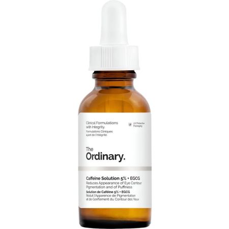 The Ordinary Caffeine Solution 5% + Egcg Contorno de ojos serúm reductor de la pigmentación y la hinchazón 30 ml