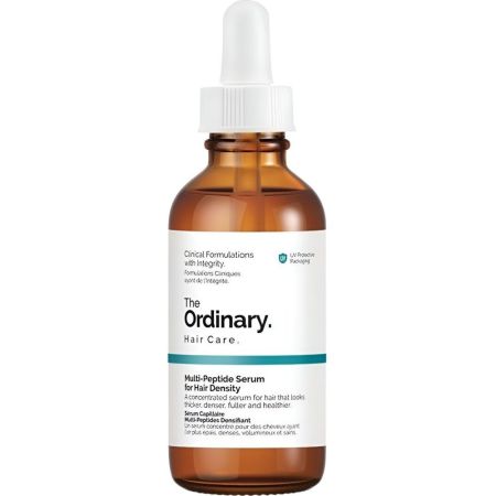 The Ordinary Hair Care Multi-Peptide Serum For Hair Density Tratamiento capilar concentrado para un cabello más grueso más denso más lleno y más saludable 60 ml