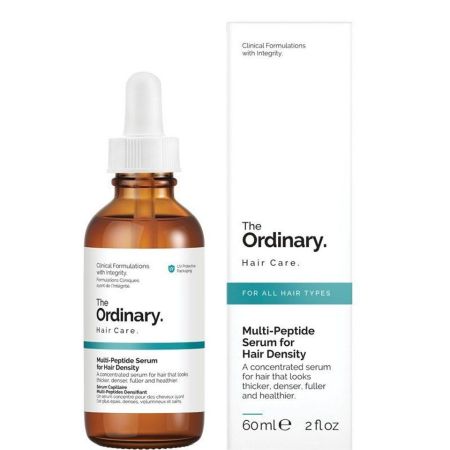 The Ordinary Hair Care Multi-Peptide Serum For Hair Density Solución concentrada para un cabello más grueso más denso más lleno y más saludable 60 ml